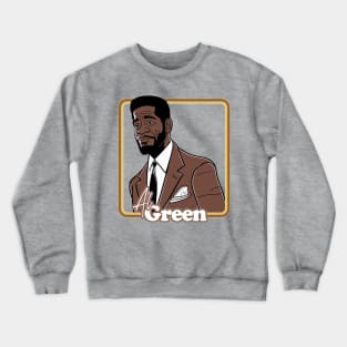 Al Green / Retro Aesthetic 70s Soul Fan Design Crewneck Sweatshirt